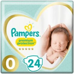 Pampers® Pampers Premium Protection - Maat 0 (Micro) 1,5-2,5 Kg - 24 Stuks - Luiers