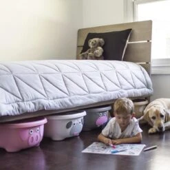 Prince Lionheart Tubimal® Met Hangmat | Baby & Peuter Badje | Opbergruimte Met Deksel | Stapelbaar | Herbruikbaar - Blauw / Olifant -Babyproducten 1200x1200 679