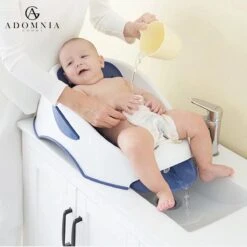 AdomniaGoods - Baby Bad - Pas Geboren Babybadje - Blauw 9 AdomniaGoods - Baby Bad - Pas Geboren Babybadje - Blauw -Babyproducten 1200x1200 706