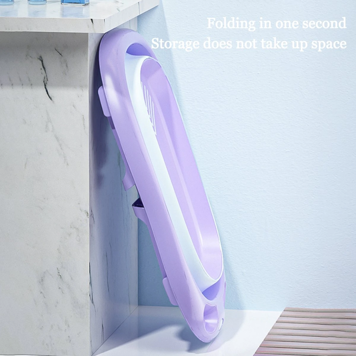 K IKIDO Babybadje - 3 In 1 Opvouwbaar - Multifunctioneel - Inclusief Badkussen - Baby Badje - Babybad - Peuterbadje - Lichtgewicht - Blauw 4 K IKIDO Babybadje - 3 In 1 Opvouwbaar - Multifunctioneel - Inclusief Badkussen - Baby Badje - Babybad - Peuterbadje - Lichtgewicht - Blauw - Afbeelding 2