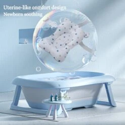 K IKIDO Babybadje - 3 In 1 Opvouwbaar - Multifunctioneel - Inclusief Badkussen - Baby Badje - Babybad - Peuterbadje - Lichtgewicht - Blauw 18 K IKIDO Babybadje - 3 In 1 Opvouwbaar - Multifunctioneel - Inclusief Badkussen - Baby Badje - Babybad - Peuterbadje - Lichtgewicht - Blauw -Babyproducten 1200x1200 713