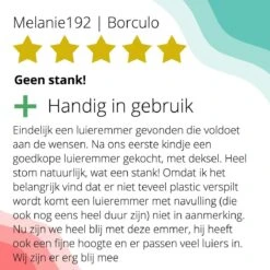 Luieremmer Medium Zilver - Middel - Zonder Navulling - Geschikt Voor Pampers En Huggies - Stoma -Babyproducten 1200x1200 798