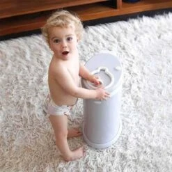 Ubbi® Ubbi Luieremmer - Grijs - Metaal - Geurloos - Geen Navulcassettes Nodig -Babyproducten 1200x1200 804