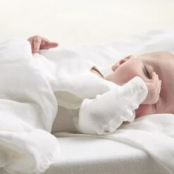 Meyco Uni Swaddle - 2-pack - Hydrofiel - White - 120x120cm -Babyproducten 1200x1200 862