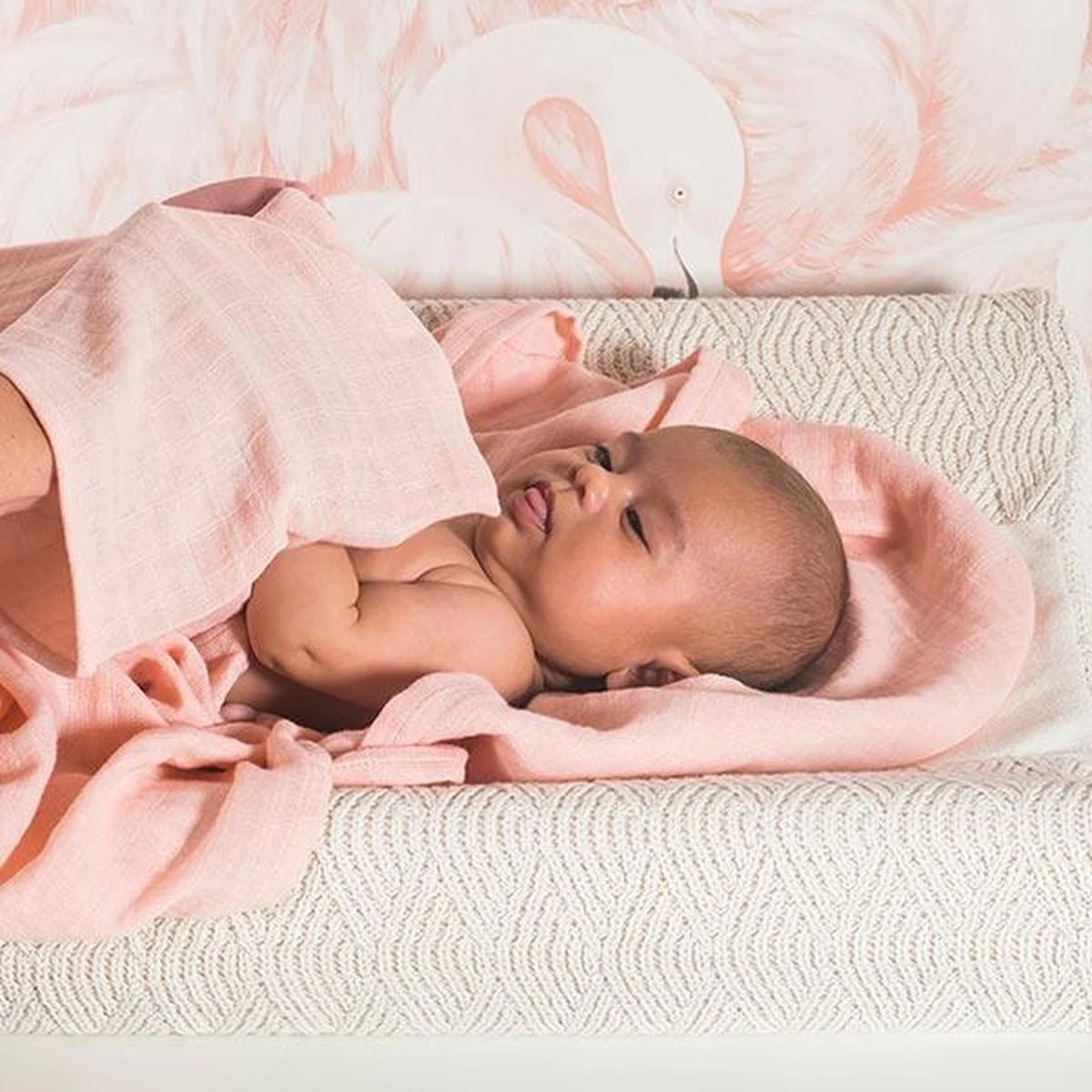 Jollein Baby Hydrofiel Washandje Bamboe Katoen - Pale Pink - 3 Stuks 3 Jollein Baby Hydrofiel Washandje Bamboe Katoen - Pale Pink - 3 Stuks