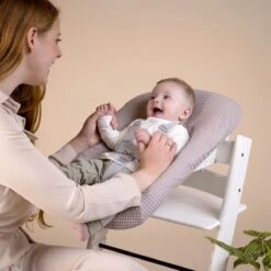 Ukje Stokke Newborn Hoes TrippTrapp - Newborn Hoes Stokke - Model Vanaf 2014 - Perfecte Pasvorm - Beige Wafel -Babyproducten 1200x1200 986