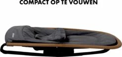 Deryan Rocker Wipstoel - Luxe 2-in-1 - Graphite -Babyproducten 1200x564
