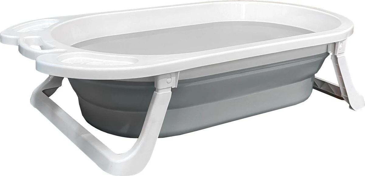 Cabino Opvouwbaar Bad Grijs 3 Cabino Opvouwbaar Bad Grijs