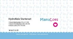 MamaLoes Hydrofiel Starterset - Wit - Hydrofiel Luiers - Hydrofiel Washandjes - Hydrofiel Monddoekjes -Babyproducten 1200x642