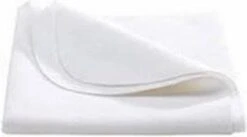 Briljant Baby - Molton Bedzeil - 75x100 - Sandwich - Wit -Babyproducten 1200x665 4