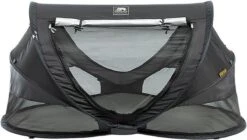 Deryan Peuter Luxe Campingbedje – Inclusief Zelfopblaasbare Matras - Zwart -Babyproducten 1200x679