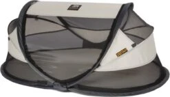 Deryan Baby Luxe Campingbedje – Inclusief Zelfopblaasbare Matras - Cream -Babyproducten 1200x690