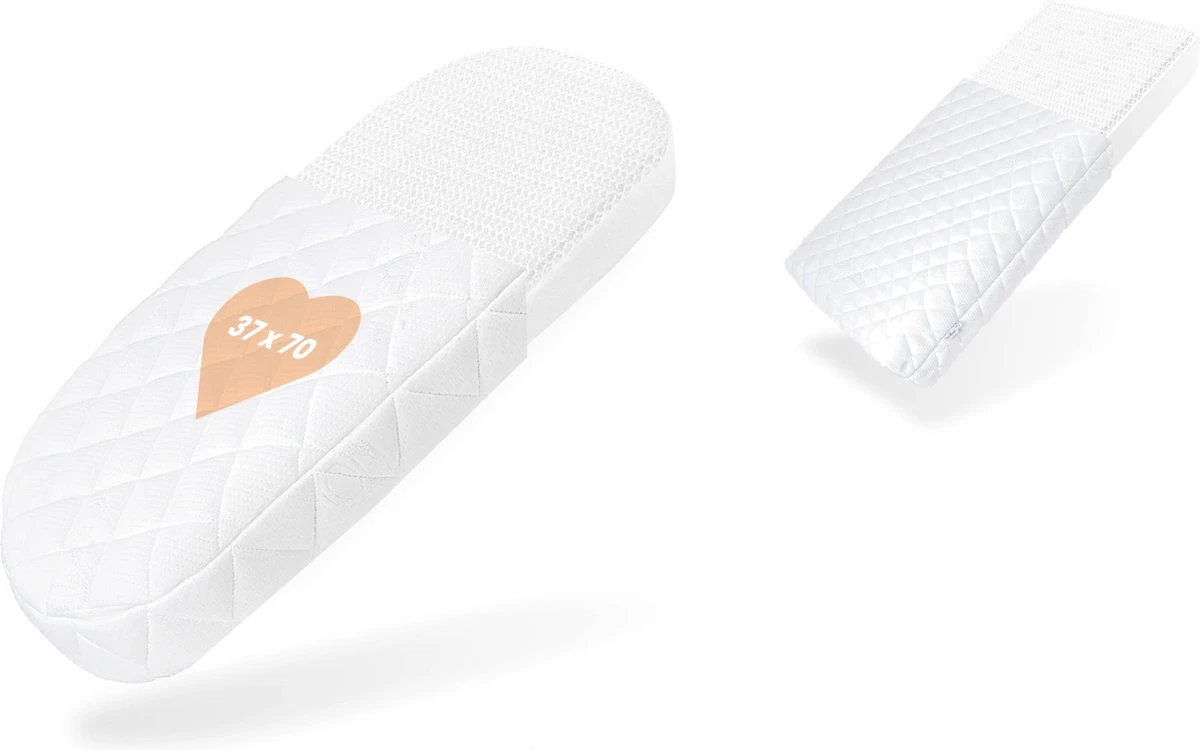 BestCare Aero Ledikant Matras | 37 X 70 X 6cm | Voor Reiswieg, Wieg, Kinderbedje Of Trolley | Aloë Vera Hoes - Wasbaar | Hypoallergeen, Omkeerbaar Matras Voor Baby's En Kinderen | OEKO-TEX 100-Certificaat 3 BestCare Aero Ledikant Matras | 37 X 70 X 6cm | Voor Reiswieg, Wieg, Kinderbedje Of Trolley | Aloë Vera Hoes - Wasbaar | Hypoallergeen, Omkeerbaar Matras Voor Baby's En Kinderen | OEKO-TEX 100-Certificaat