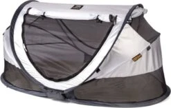 Deryan Peuter Luxe Campingbedje – Inclusief Zelfopblaasbare Matras - Silver -Babyproducten 1200x764 2
