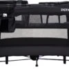 Deryan Luxe Campingbed Compleet - 120x60cm - Bodemverhoger - Verschoonblad - Opbergmand - Zwart -Babyproducten 1200x790 3