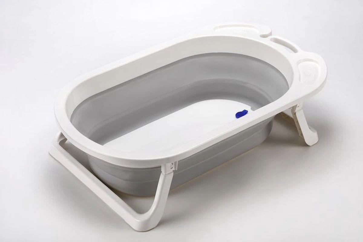 Cabino Opvouwbaar Bad Grijs 4 Cabino Opvouwbaar Bad Grijs - Afbeelding 2