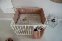 Koeka Boxbumper Wafel Amsterdam - Lichtbruin 180x30cm -Babyproducten 1200x799 49