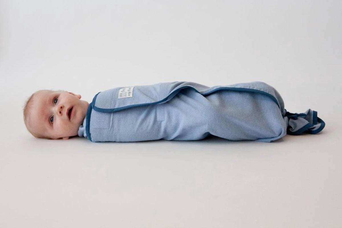 Pacco Piccolo Inbakerdoek - 4 Tot 7 Kg - Blauw 6 Pacco Piccolo Inbakerdoek - 4 Tot 7 Kg - Blauw - Afbeelding 4