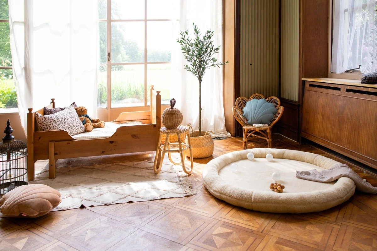 Speelnest Teddy 120cm - Ecru 5 Speelnest Teddy 120cm - Ecru - Afbeelding 3