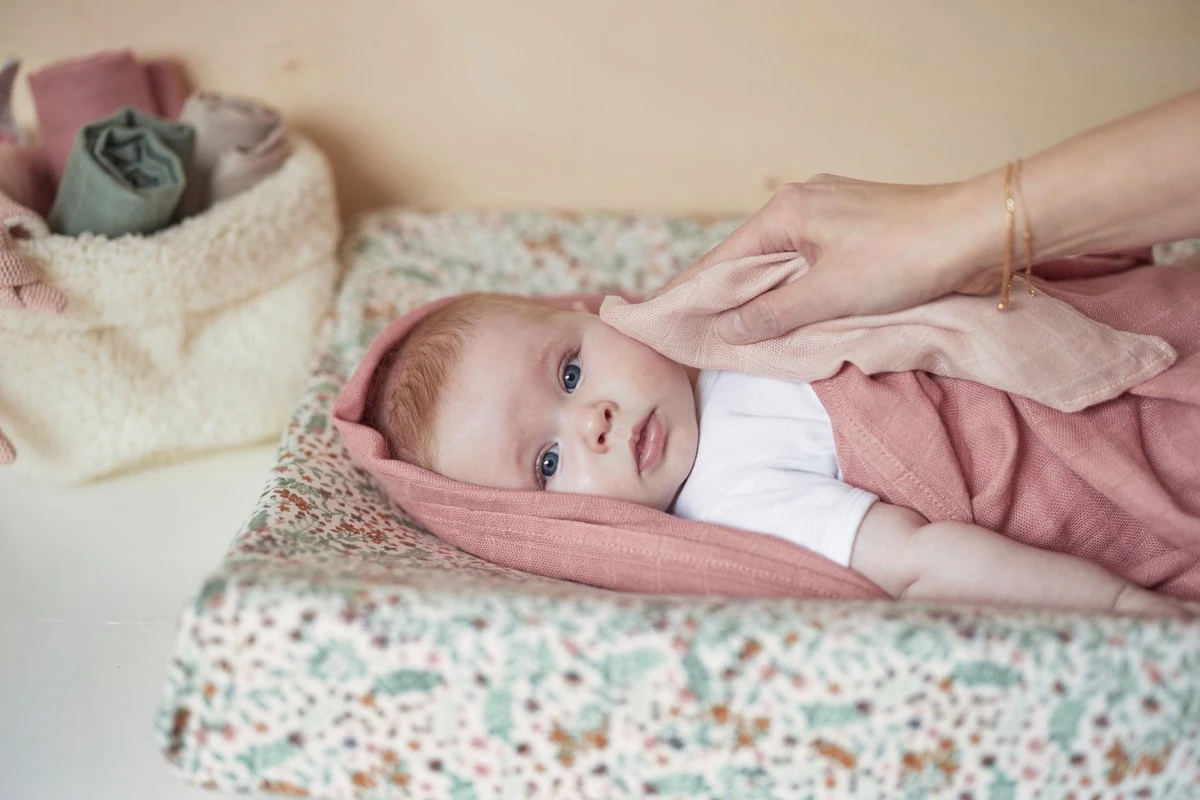 Jollein Baby Hydrofiel Washandje Bamboe Katoen - Pale Pink - 3 Stuks 4 Jollein Baby Hydrofiel Washandje Bamboe Katoen - Pale Pink - 3 Stuks - Afbeelding 2