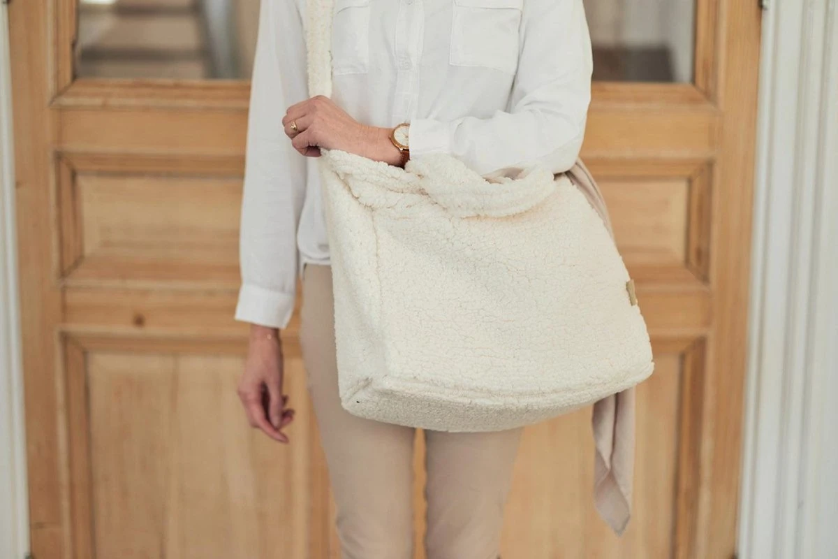 Jollein Luiertas Teddy - Cream White 10 Jollein Luiertas Teddy - Cream White - Afbeelding 8