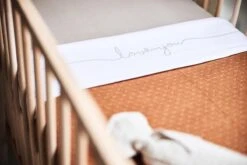 Jollein Baby Laken Ledikant 120x150cm Love You - Nougat -Babyproducten 1200x800 333