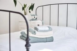 Jollein Baby Laken Ledikant 120x150cm Love You - Nougat -Babyproducten 1200x800 334