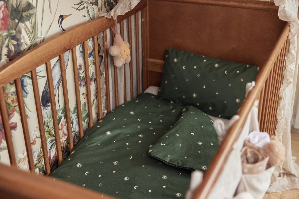 Jollein Baby Overtrek Ledikant 100x135/140cm Stargaze - Biscuit 9 Jollein Baby Overtrek Ledikant 100x135/140cm Stargaze - Biscuit - Afbeelding 7