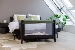 Qute Campingbed Q-sleep Olijfgroen/zwart -Babyproducten 1200x800 43