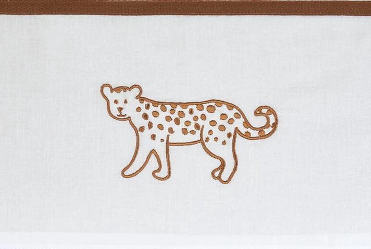 Meyco Ledikant Laken Cheetah Animal - 100x150cm - Camel 9 Meyco Ledikant Laken Cheetah Animal - 100x150cm - Camel - Afbeelding 7