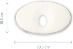 Doomoo Basics Baby Pillow - Klein Ergonomisch Hoofdkussentje -Babyproducten 1200x811 7