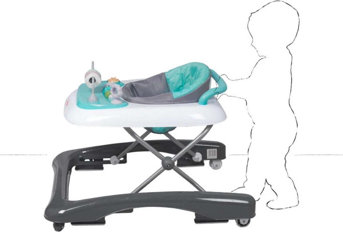 Baninni Loopstoel Pio Grijs - Blauw 12 Baninni Loopstoel Pio Grijs - Blauw - Afbeelding 10