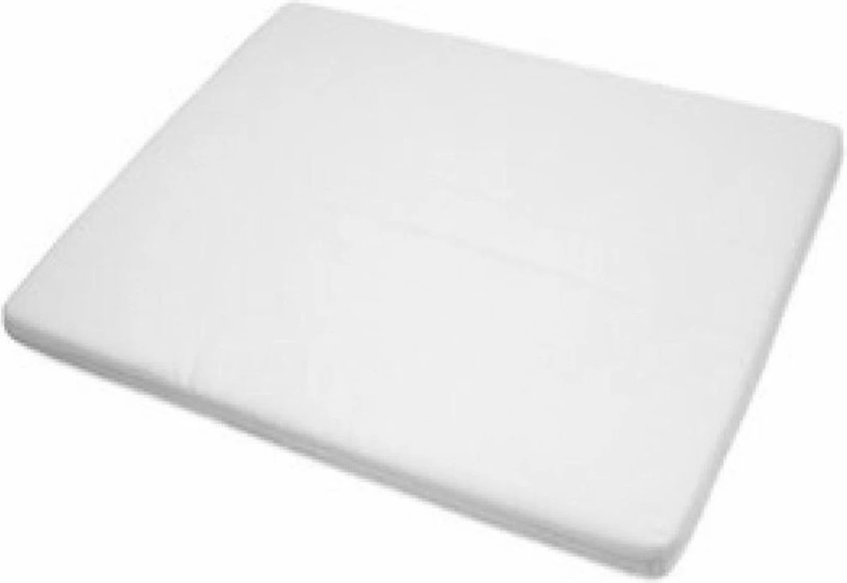 Bebies First Boxmatras Opvouwbaar 69.5x95 - Wit 3 Bebies First Boxmatras Opvouwbaar 69.5x95 - Wit