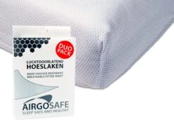 ABZ Airgosafe Hoeslaken 60x120 Cm - Duo Pack - Wit -Babyproducten 1200x829 3