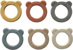 Super Mama Club® Bijtring Baby Siliconen Matchagreen – Koelbijtring Koelkast – Bijtketting – Bijtringen – Baby – Verschillende Varianten Verkrijgbaar - BPA Vrij -Babyproducten 1200x833