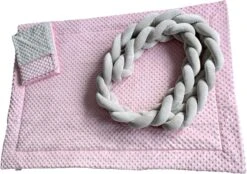 IL BAMBINI Gevlochten Baby Bed Bumper Treccia - Bedomrander - Box Omrander - Hoofdbeschermer - Boxrand - Bedbumper - Stootrand - Boxomrander - (3 Meter) Grijs 13 IL BAMBINI Gevlochten Baby Bed Bumper Treccia - Bedomrander - Box Omrander - Hoofdbeschermer - Boxrand - Bedbumper - Stootrand - Boxomrander - (3 Meter) Grijs -Babyproducten 1200x843 6