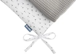Sensillo Baby Bedbumper - Bedomrander - Anti Stootrand Ledikant - Bed Zijbeschermers - 180x30cm - Wafel Grijs Paardenbloemen 13 Sensillo Baby Bedbumper - Bedomrander - Anti Stootrand Ledikant - Bed Zijbeschermers - 180x30cm - Wafel Grijs Paardenbloemen -Babyproducten 1200x862