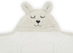 Jollein Wikkeldeken Bunny 100x105cm - Ash Green -Babyproducten 1200x873