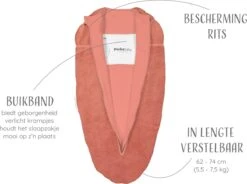 Puckababy Inbakerslaapzak Original Mini 3-6m - Teddy Winter - Earth -Babyproducten 1200x896 7