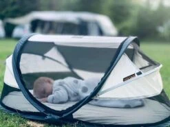 Deryan Baby Luxe Campingbedje – Inclusief Zelfopblaasbare Matras - Cream -Babyproducten 1200x900 5