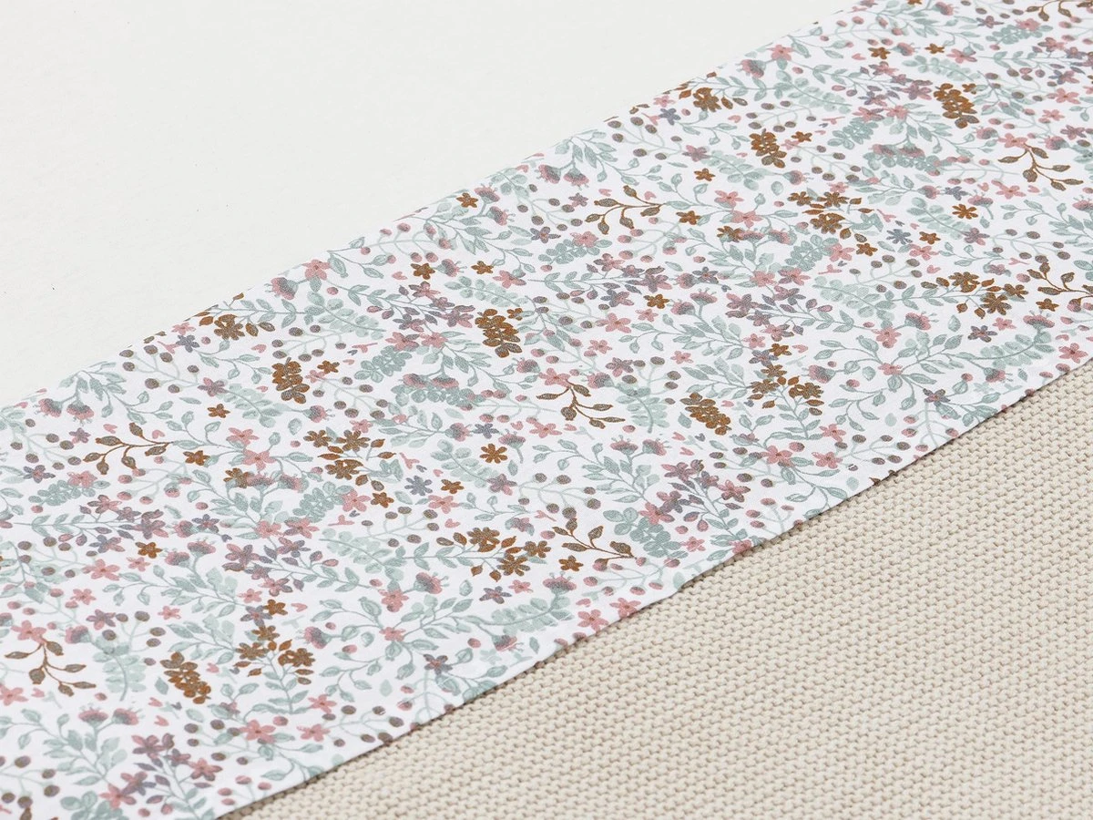 Jollein Baby Laken Ledikant 120x150cm Bloom 4 Jollein Baby Laken Ledikant 120x150cm Bloom - Afbeelding 2
