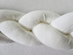 Baby Bed Bumper Gevlochten, Boxomrander, Hoofdbeschermer, Bedbumper,boxrand (2 Meter) Van Baby-slofje.nl Wit -Babyproducten 1200x900 71