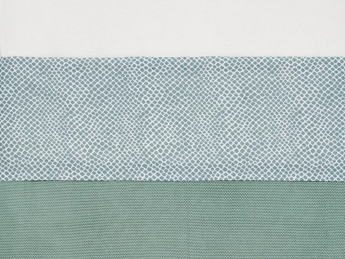 Jollein Baby Laken Wieg 75x100cm Snake - Ash Green 15 Jollein Baby Laken Wieg 75x100cm Snake - Ash Green - Afbeelding 13