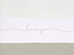 Jollein Baby Laken Ledikant 120x150cm Love You - Nougat -Babyproducten 1200x900 77