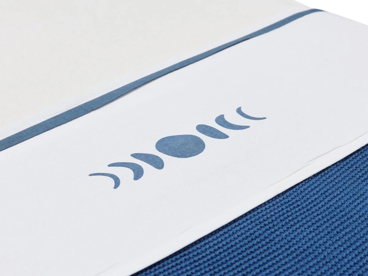 Jollein Baby Laken Ledikant 120x150cm Moonlight 5 Jollein Baby Laken Ledikant 120x150cm Moonlight - Afbeelding 3