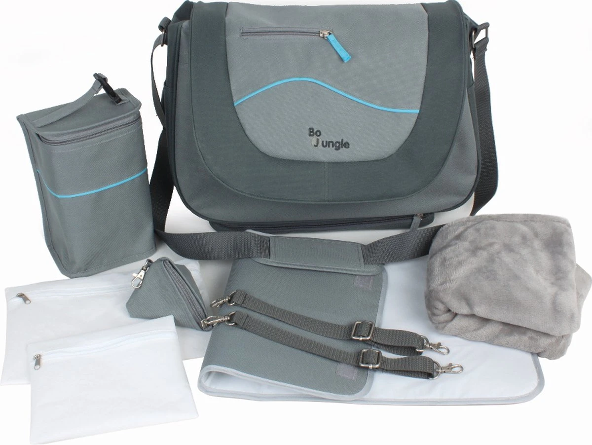 Bo Jungle B-Leisure Grey Verzorgingstas B300420 3 Bo Jungle B-Leisure Grey Verzorgingstas B300420