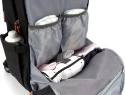 Brisby Slijtvaste Luiertas – Verzorgingstas – Met Buggymontage - Zwart -Babyproducten 1200x915