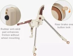 Tissy® 2 In 1 Eetstoel / Kinderstoel – Roze/Wit – Inklapbare Eetstoel Met Speeltafel 37 Tissy® 2 In 1 Eetstoel / Kinderstoel – Roze/Wit – Inklapbare Eetstoel Met Speeltafel -Babyproducten 1200x917