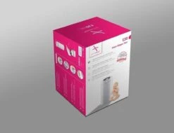 DiaperPail - Clear White - Luieremmer Met Speciale Luiersluis - Werkt Met Normale Vuilniszakken - Luxe Luieremmer - Geen Speciale Cassettes - Geen Geurtjes - Makkelijk Schoon Te Maken - Is Gemaakt Van Aluminium -Babyproducten 1200x922