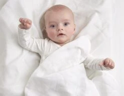 Meyco Uni Swaddle - 2-pack - Hydrofiel - White - 120x120cm -Babyproducten 1200x926 1